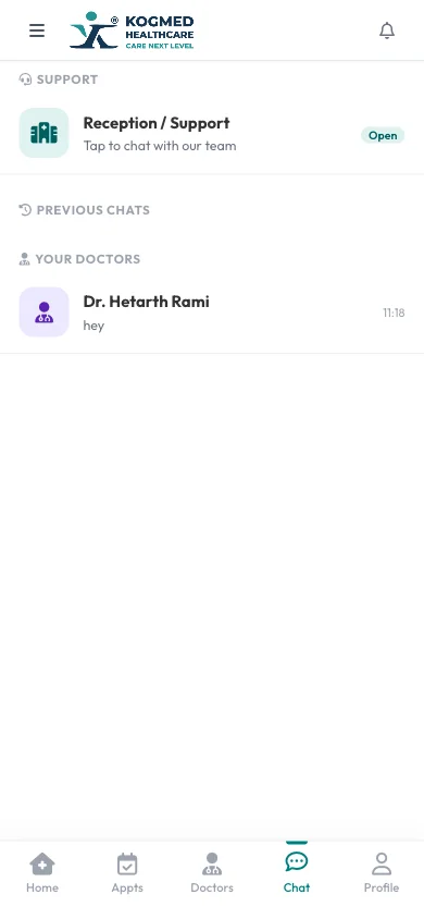 Patient-Staff Secure Messaging