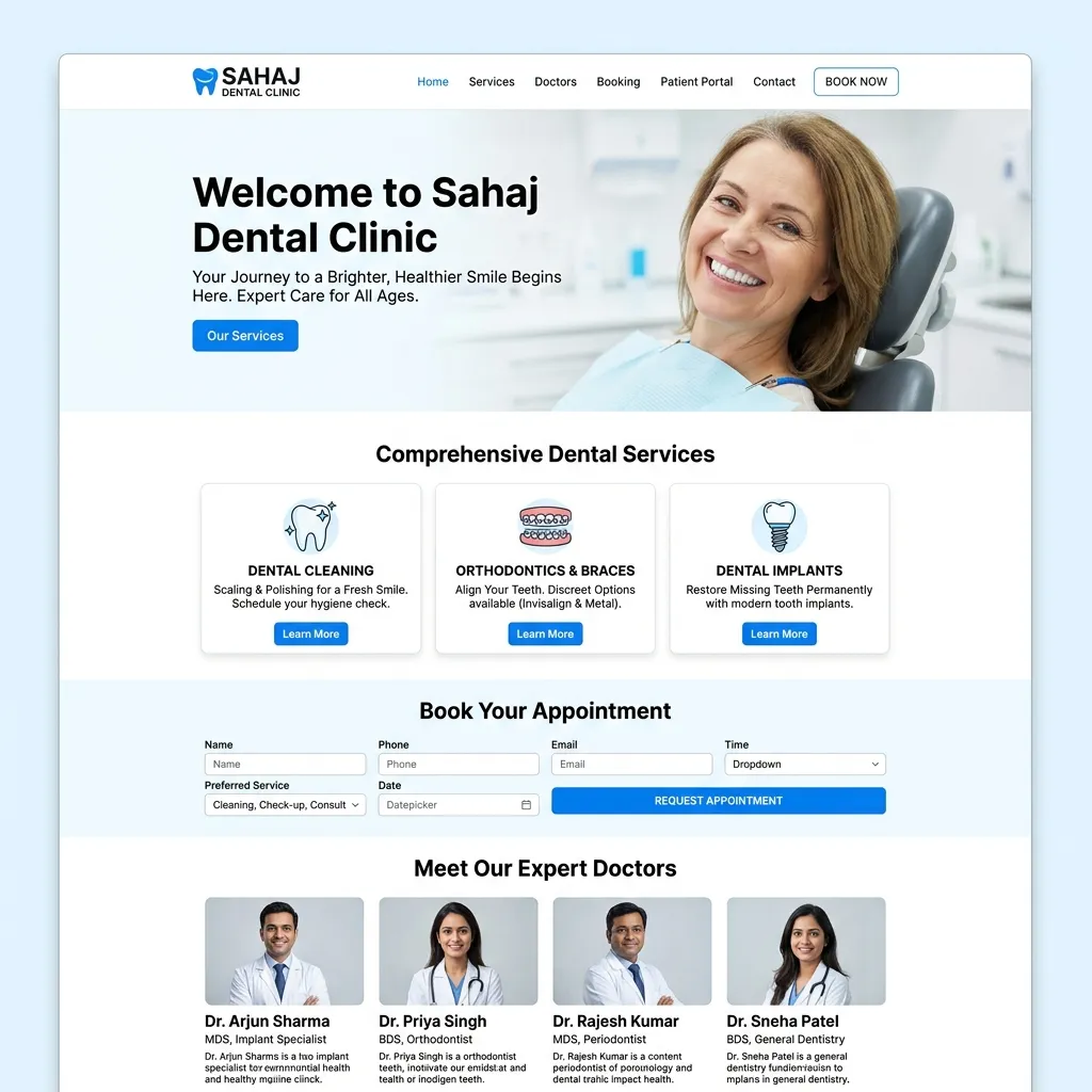 Sahaj Dental Clinic screenshot